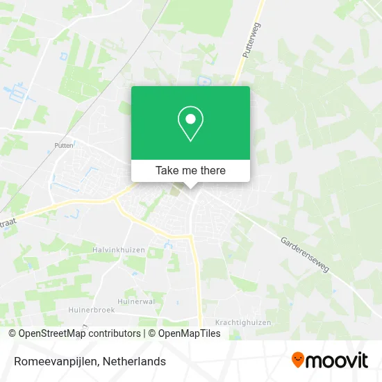 Romeevanpijlen map