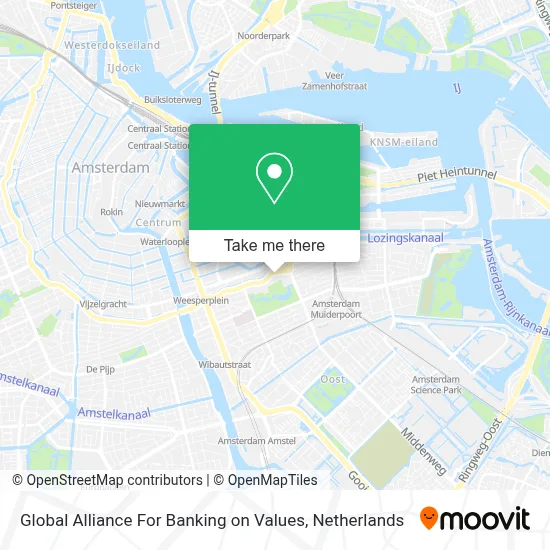 Global Alliance For Banking on Values map