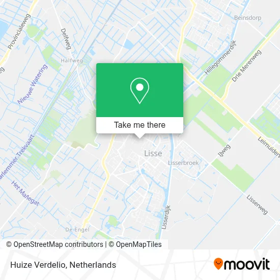 Huize Verdelio map