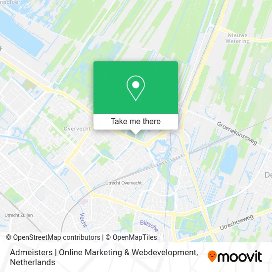 Admeisters | Online Marketing & Webdevelopment map