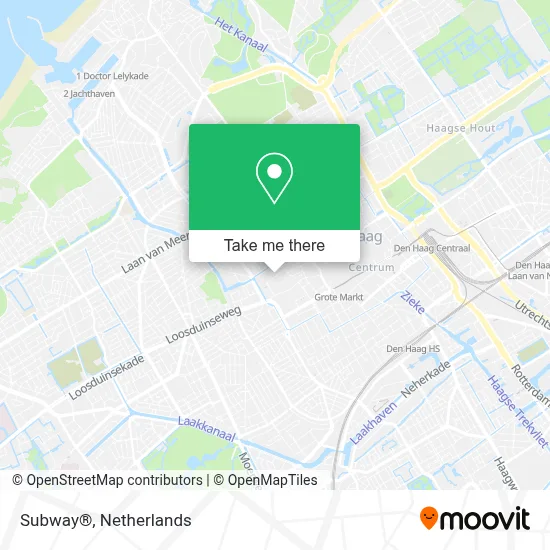 Subway® map