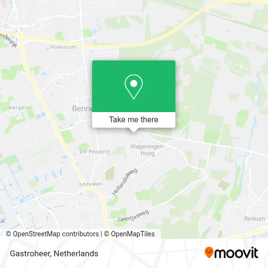 Gastroheer map