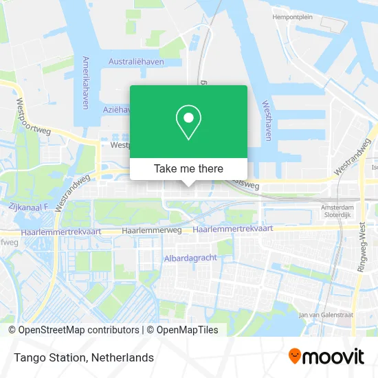Tango Station map