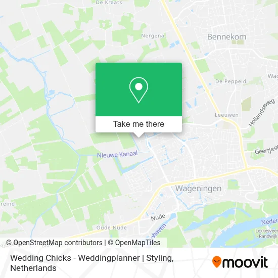 Wedding Chicks - Weddingplanner | Styling Karte