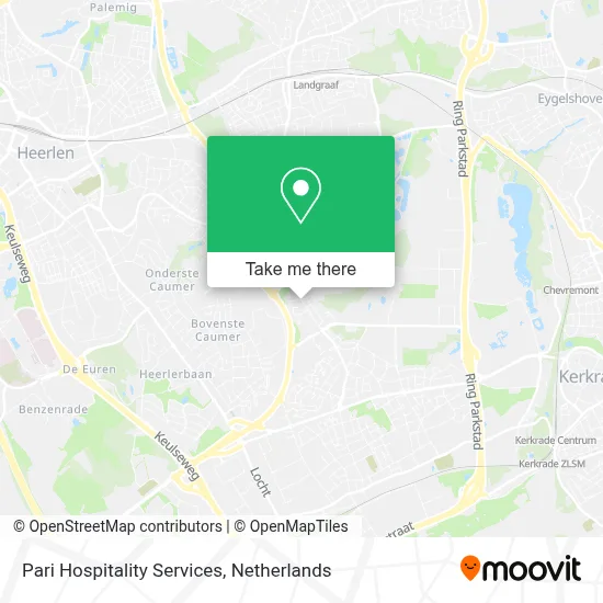 Pari Hospitality Services map