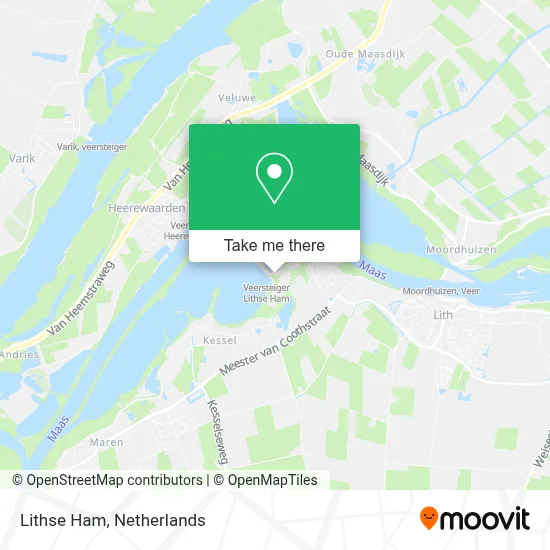 Lithse Ham map