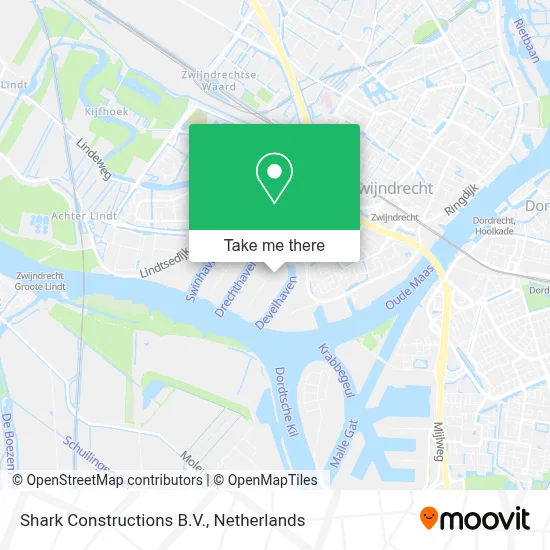 Shark Constructions B.V. map