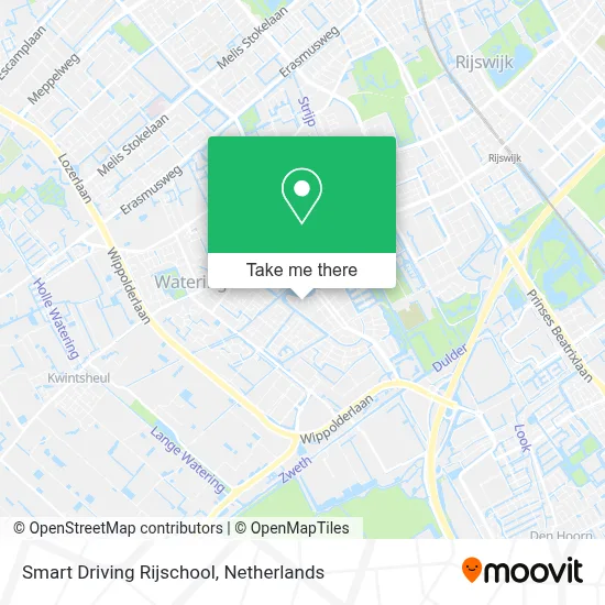 Smart Driving Rijschool map
