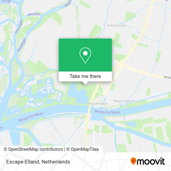 Escape-Eiland map