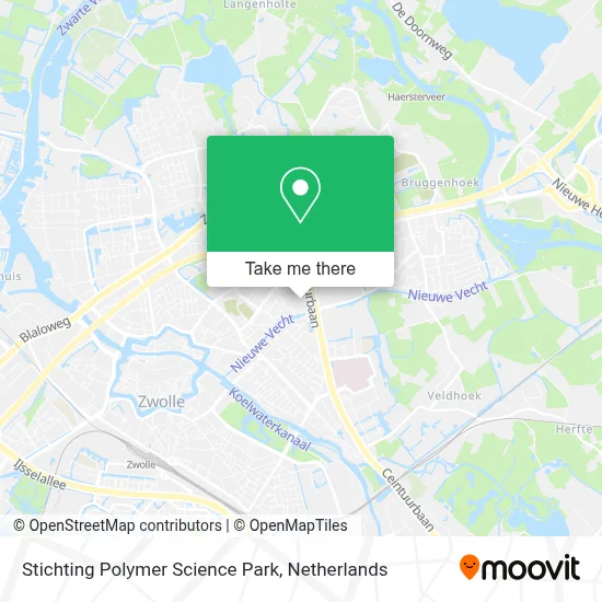 Stichting Polymer Science Park map