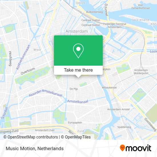 Music Motion map