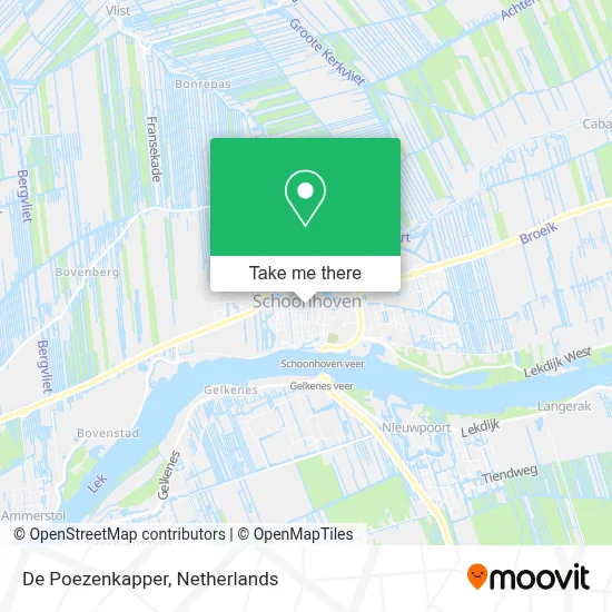 De Poezenkapper Karte