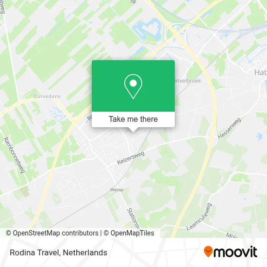 Rodina Travel map