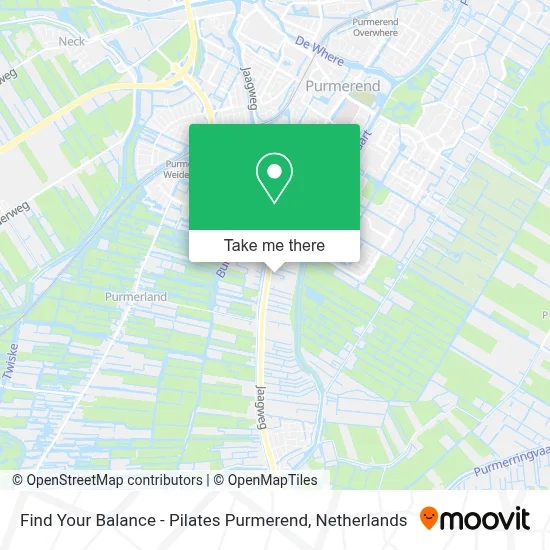 Find Your Balance - Pilates Purmerend map