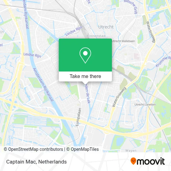 Captain Mac map