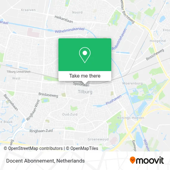 Docent Abonnement map