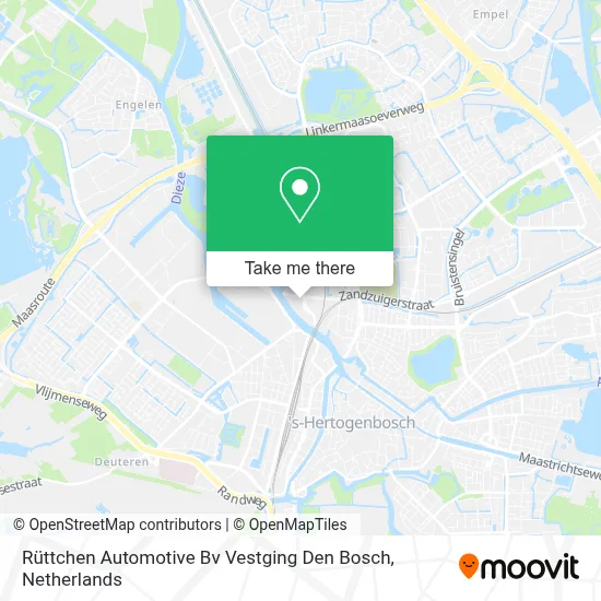 Rüttchen Automotive Bv Vestging Den Bosch map