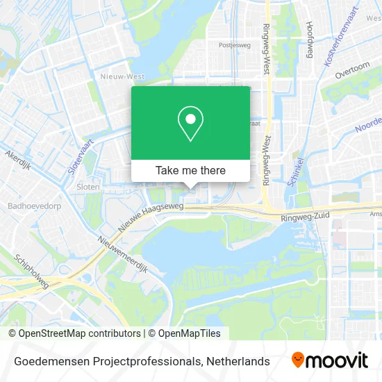 Goedemensen Projectprofessionals map