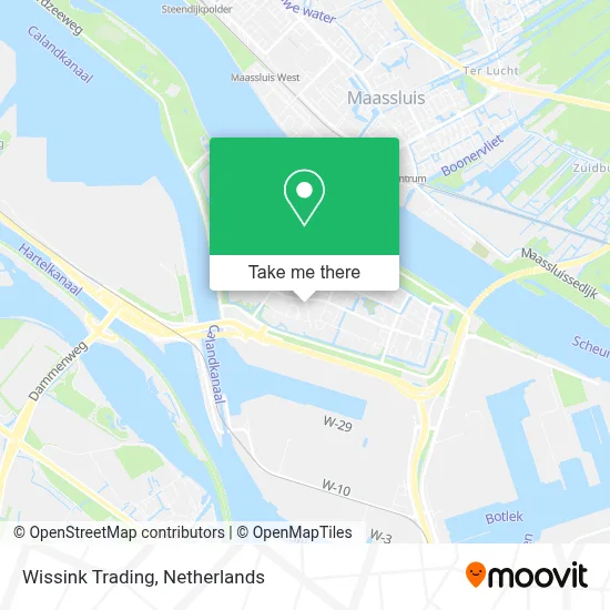 Wissink Trading map