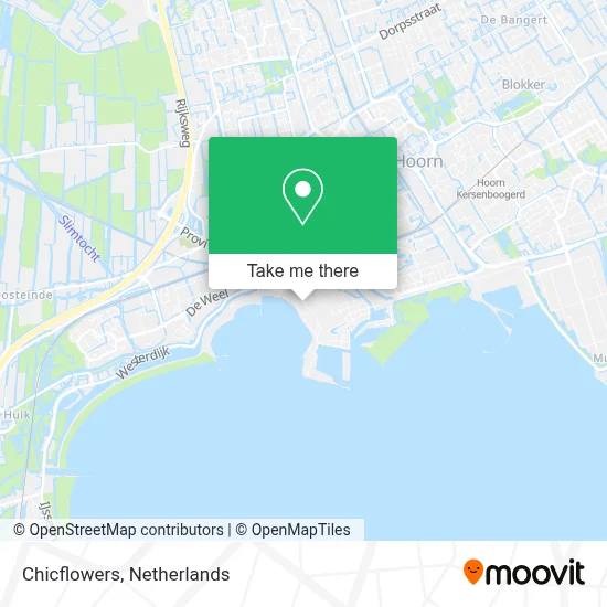 Chicflowers map