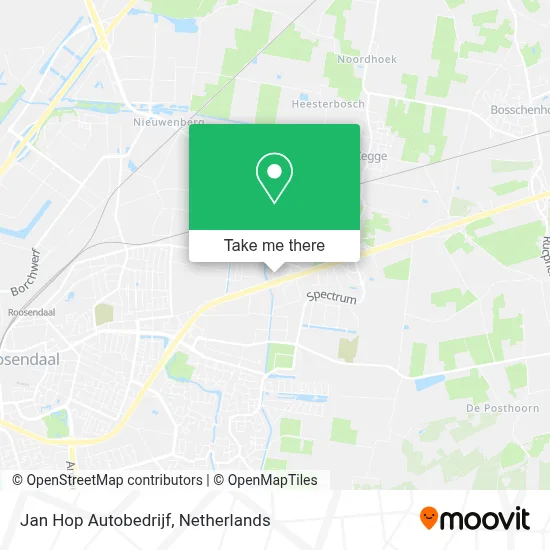 Jan Hop Autobedrijf map