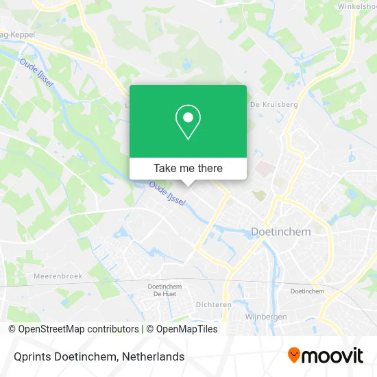 Qprints Doetinchem map