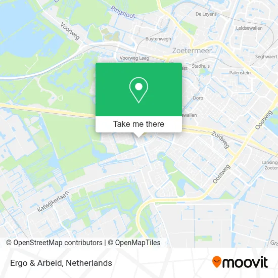 Ergo & Arbeid map