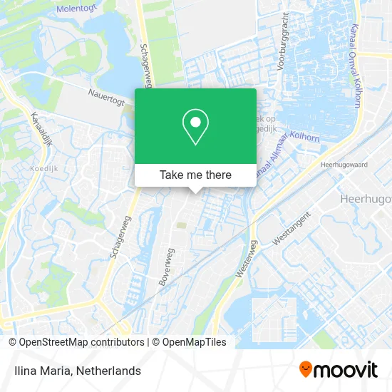 Ilina Maria map