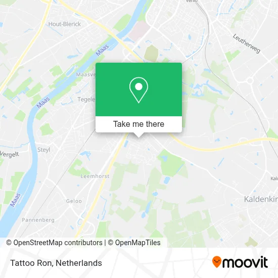 Tattoo Ron map