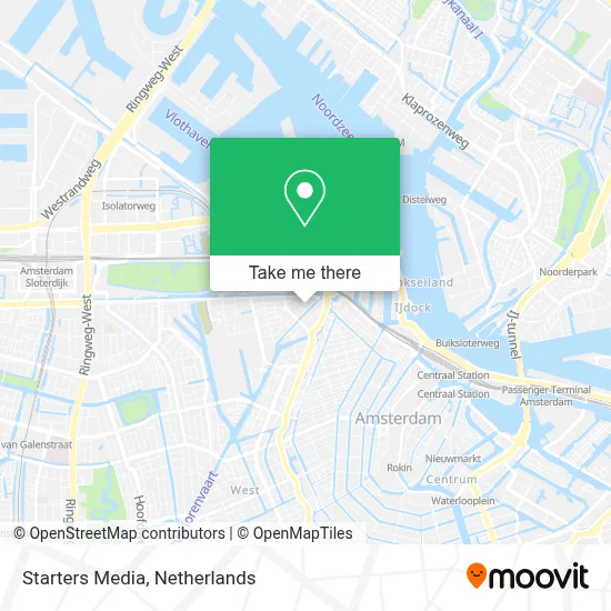 Starters Media map