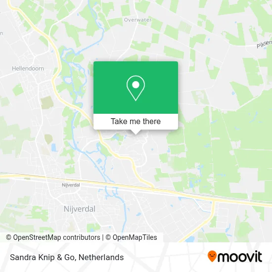 Sandra Knip & Go map