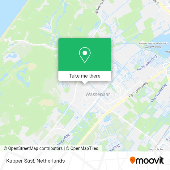 Kapper Sas! map
