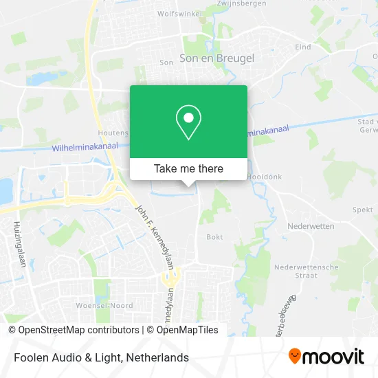 Foolen Audio & Light map