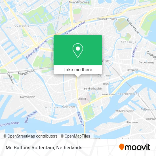 Mr. Buttons Rotterdam map