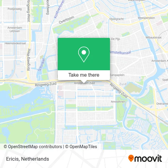 Ericis map