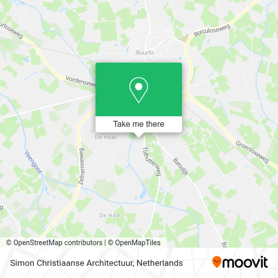Simon Christiaanse Architectuur map