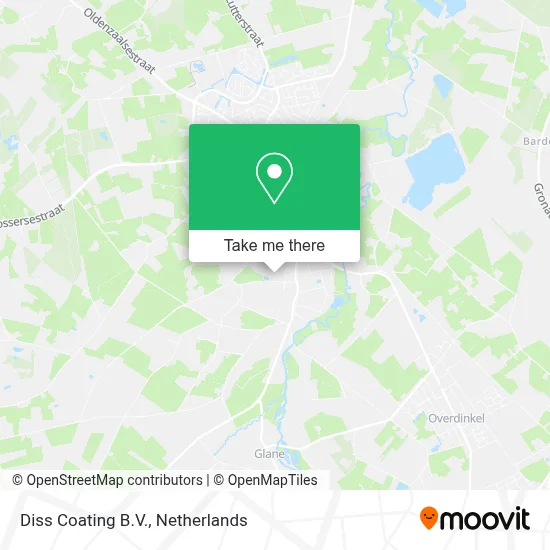 Diss Coating B.V. map
