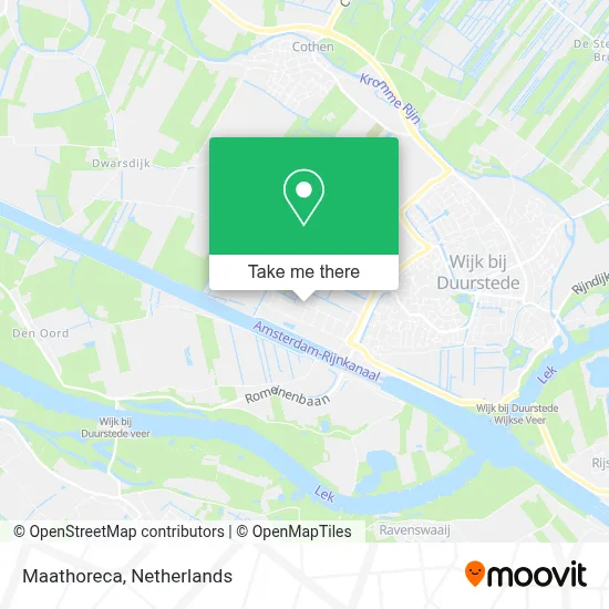 Maathoreca map