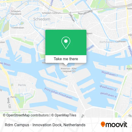 Rdm Campus - Innovation Dock Karte