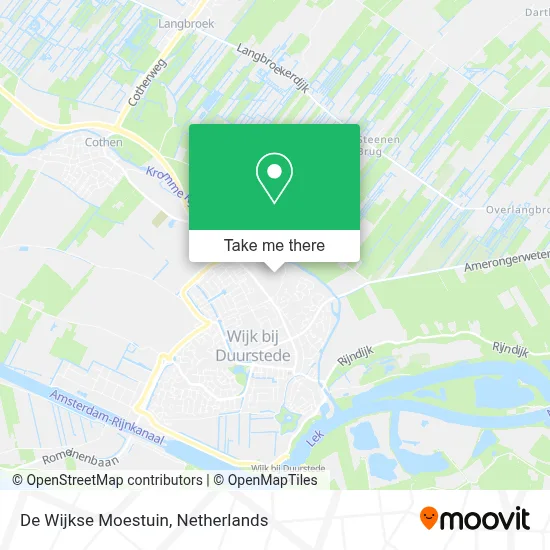 De Wijkse Moestuin Karte