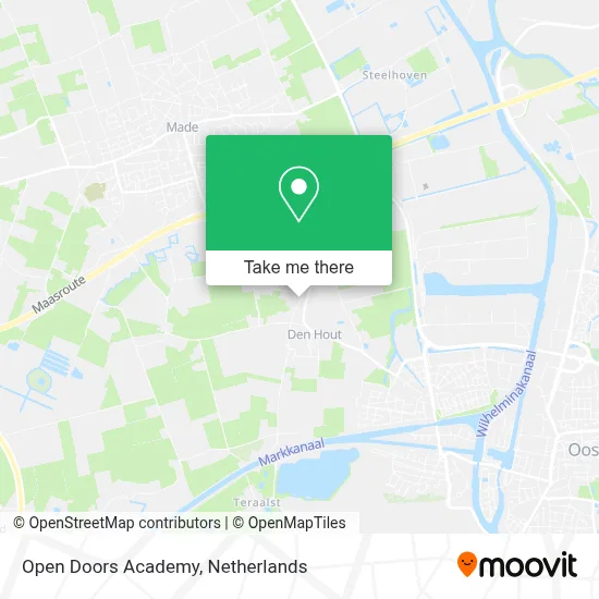 Open Doors Academy map