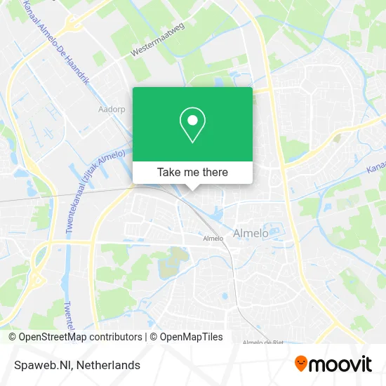 Spaweb.Nl map