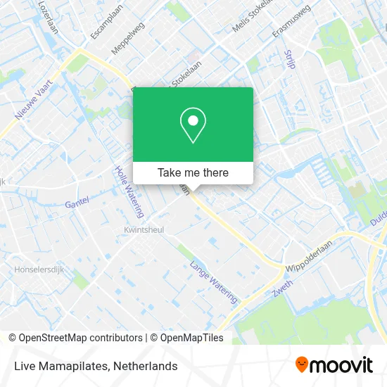 Live Mamapilates map