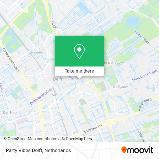 Party Vibes Delft map
