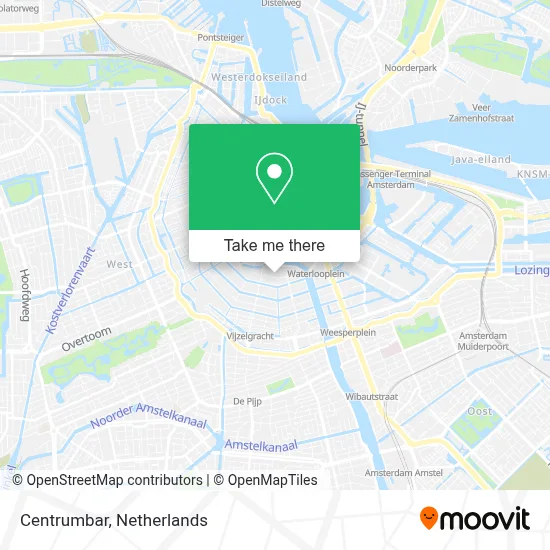 Centrumbar map