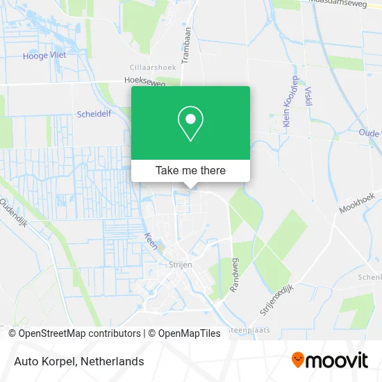 Auto Korpel Karte