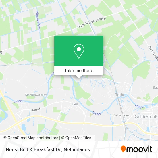Neust Bed & Breakfast De map