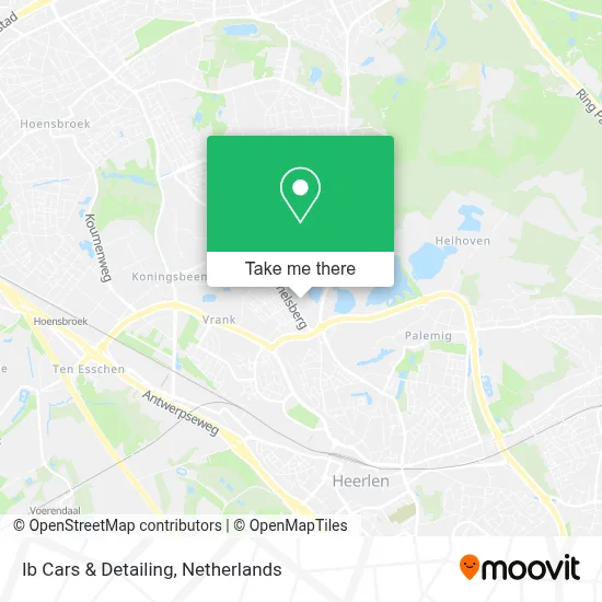 Ib Cars & Detailing map