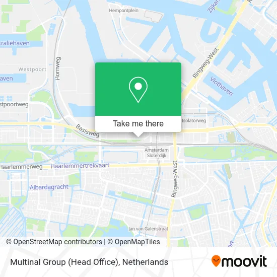 Multinal Group (Head Office) map