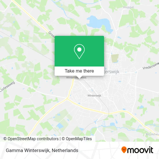 Gamma Winterswijk map